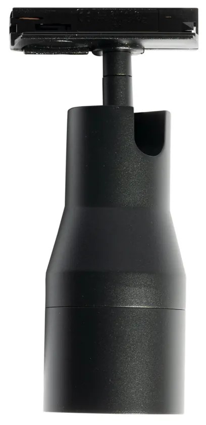 Moderne spot zwart voor railsysteem 1-fase  - Iconic Kohua