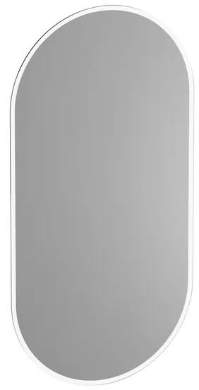 Saniclass Ovaal spiegel 60x120cm met verlichting Ovaal Zilver SP-OVAAL120