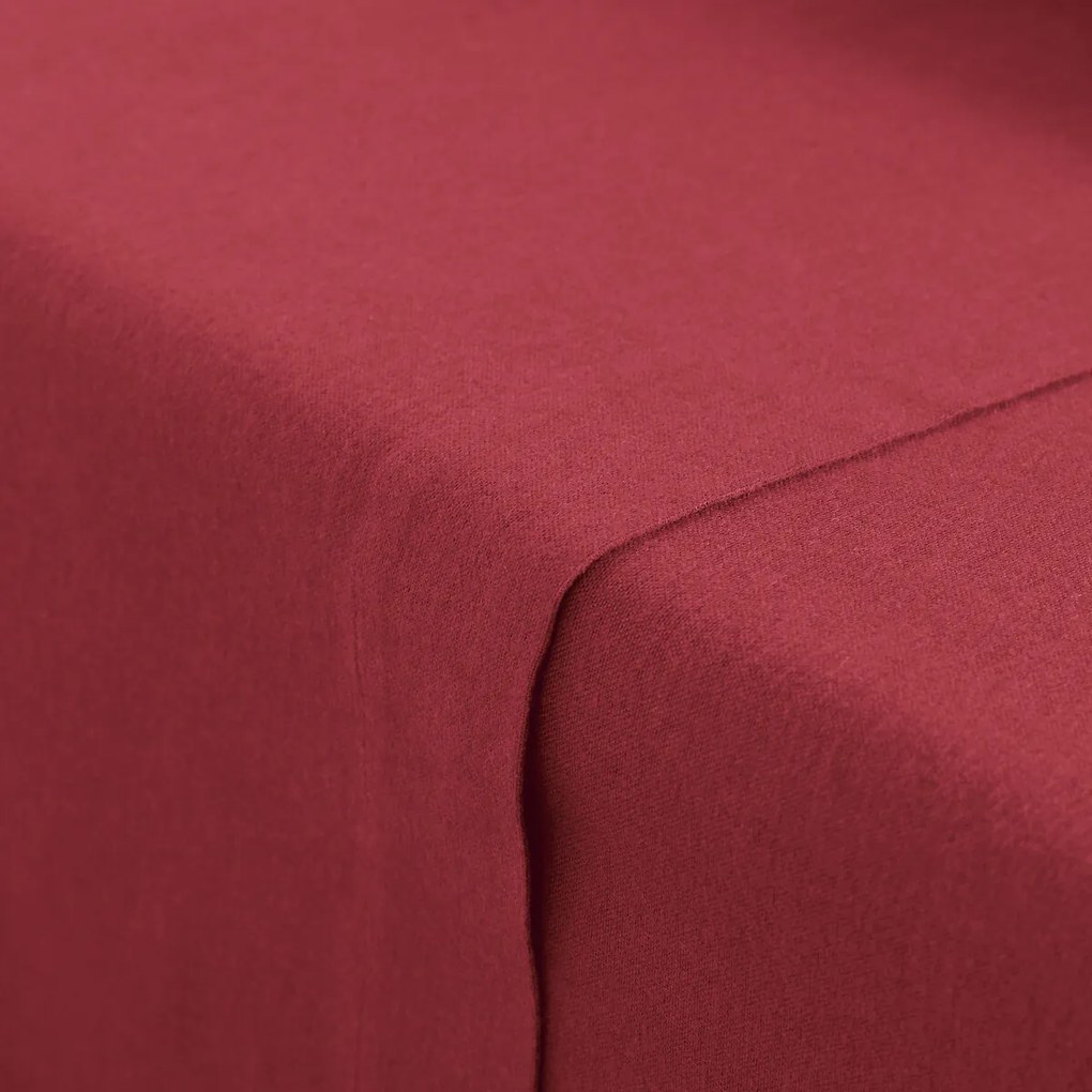 Plat laken, in katoen flanel, Clara