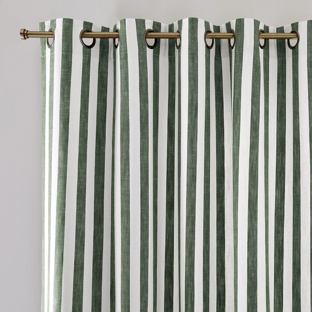 Katoenen gordijn met oogjes Ramla