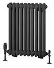 Eastbrook Rivassa 2 koloms radiator 45x60cm staal 630W antraciet