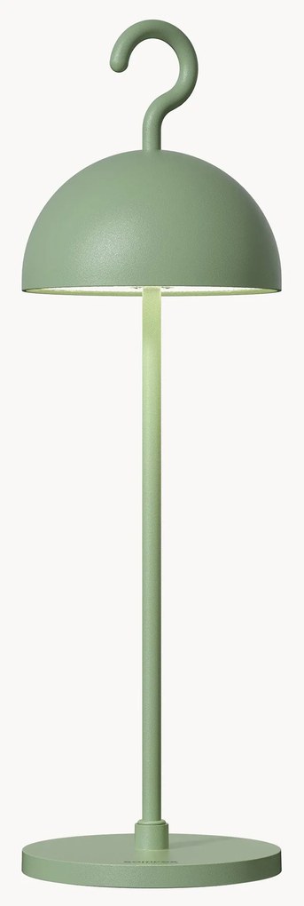 Kleine mobiele LED outdoor tafellamp Hook, dimbaar