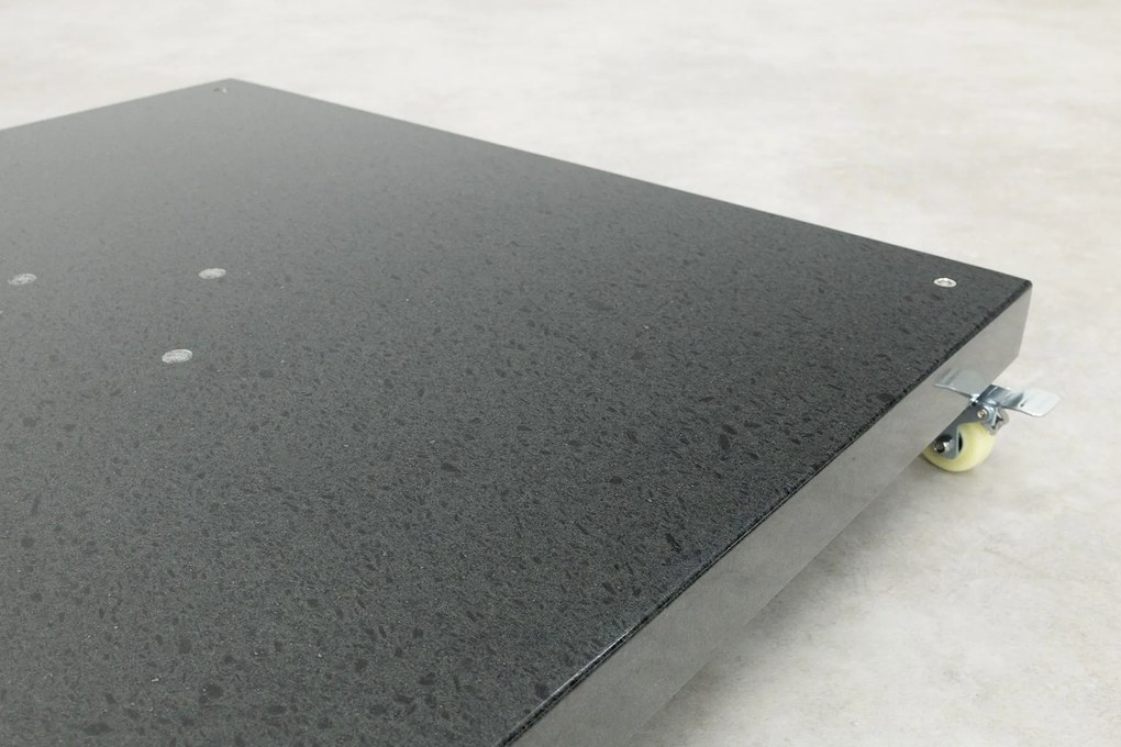 Platinum Beaufort Premium 3,2x3,2 m - Manhattan grey met Marbella voet en hoes