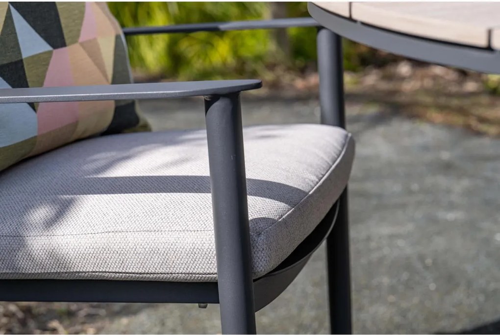 Garden Impressions Dane tuinstoel desert sand - 2 stuks