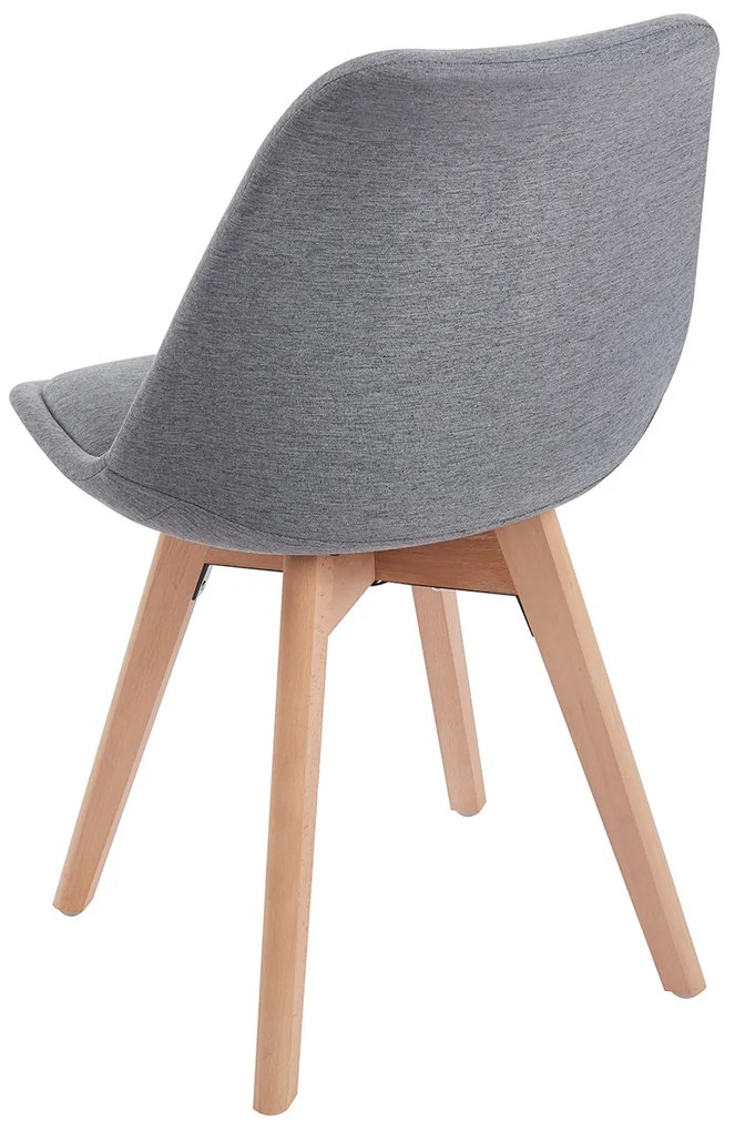 Set 4 Synk Stoffen Stoelen