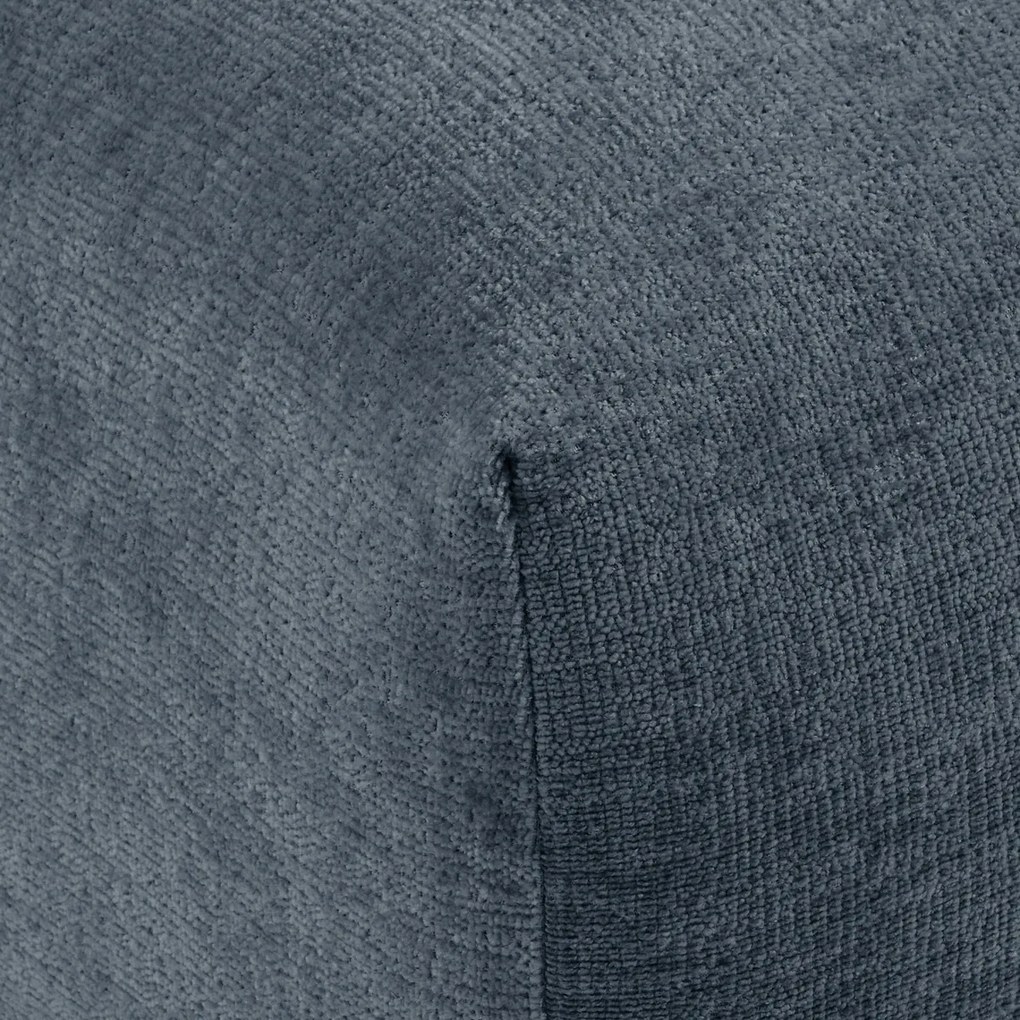 XL poef, dik fluweel, L109 cm, Nuria