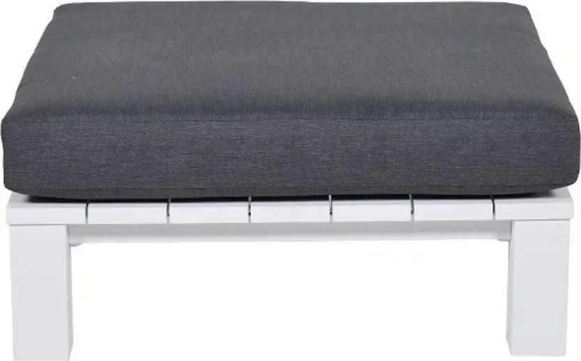 Garden Impressions Plaza lounge tuintafel 100x100xH30 cm mat wit