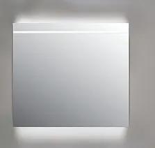 Spiegel SP6 80 x 80 cm met indirecte boven/onder LED verlichting, geïntegreerde horizontale LED verlichting en sensorschakelaar