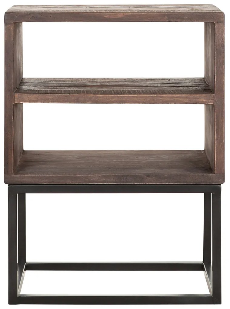 DTP Home Timber Open Nachtkastje Teakhout - 45x35x60cm.