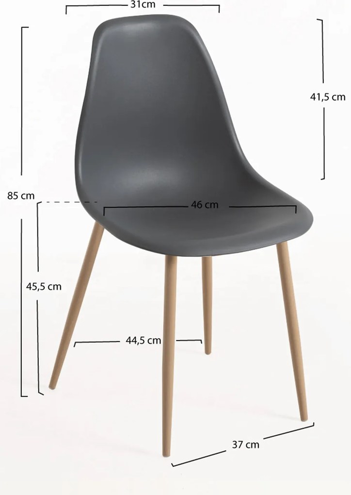 Pak 4 Mykle Stoelen