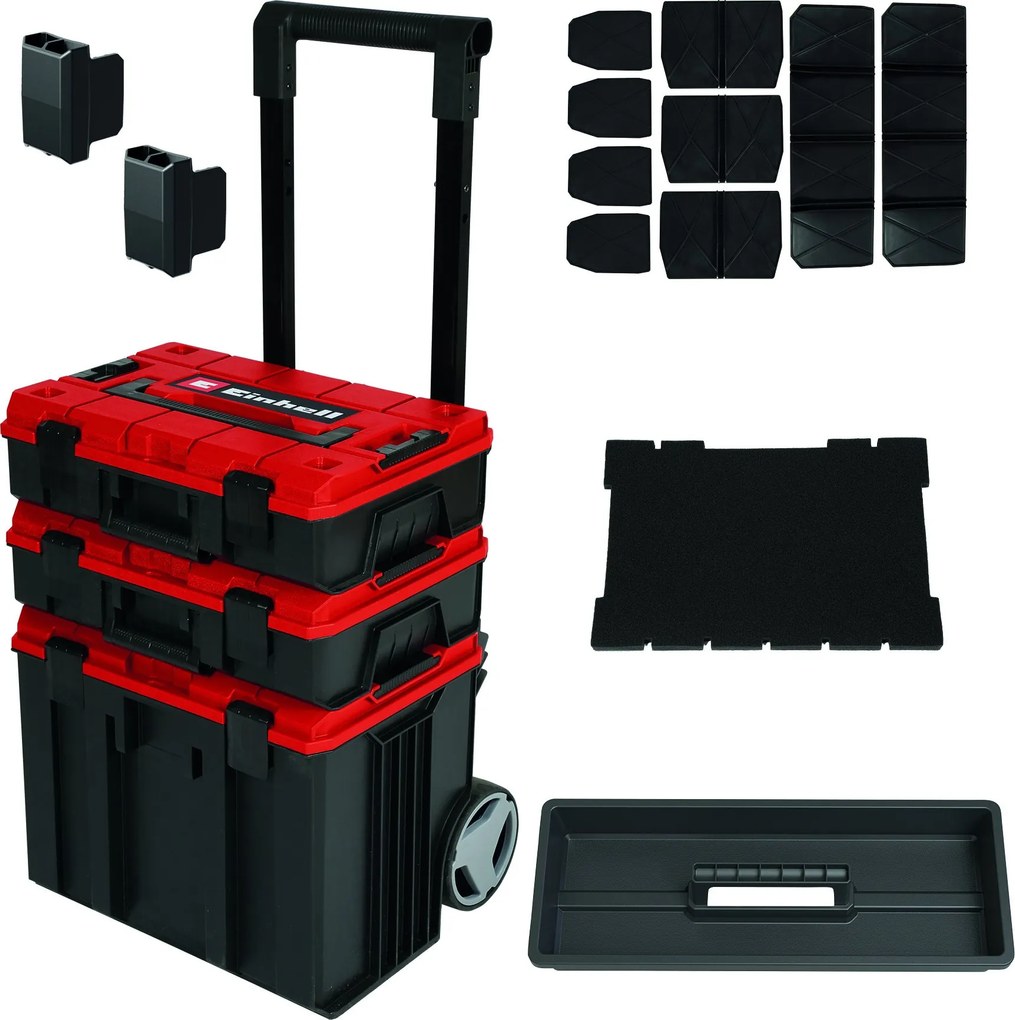 Einhell E-case Systeemkoffer Tower 3-delig