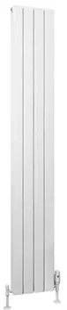 Eastbrook Hadleigh radiator 30x180cm aluminium 1003W wit mat