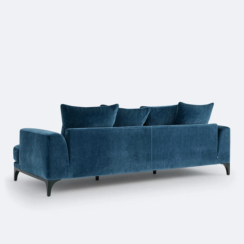 Bank, 3- of 4-zits, fluweel, ARMENTO