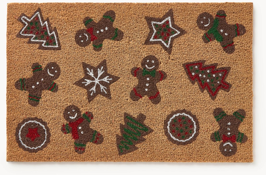 Handgeweven deurmat Gingy