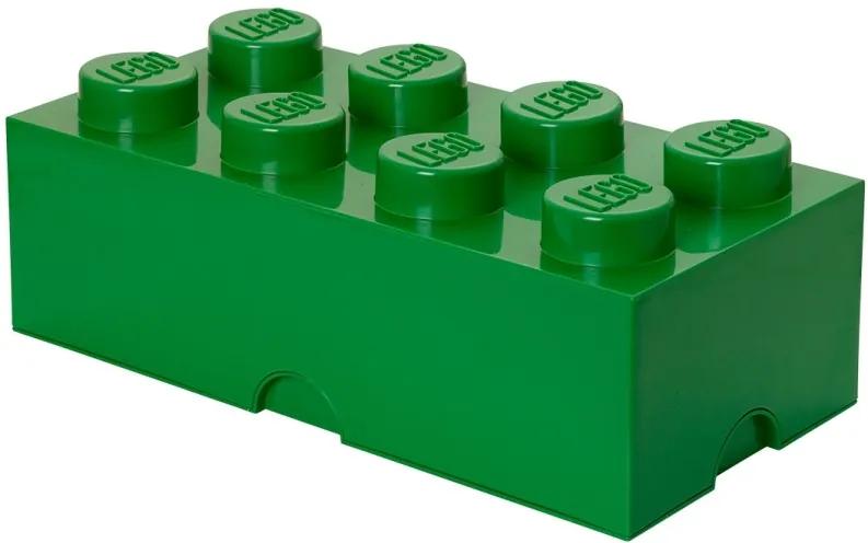 LEGO Opbergbox: Brick 8 (12 ltr) - groen