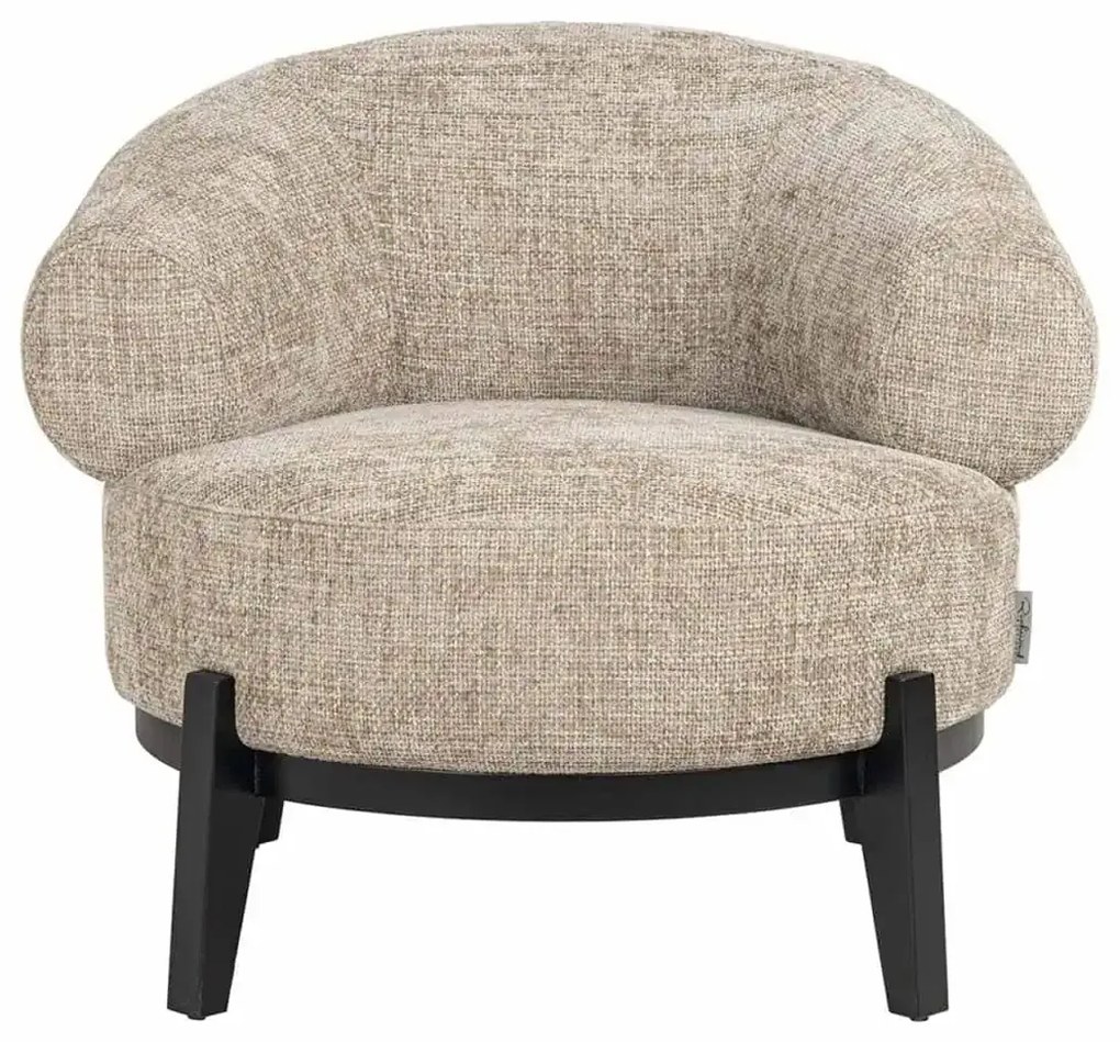 Richmond Interiors Montana Ronde Fauteuil Taupe Renegade