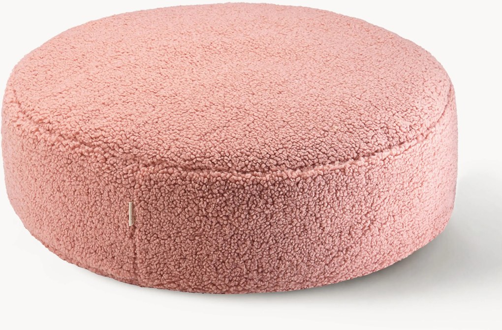 Kinderpoef Sugar uit teddy, Ø 65 cm