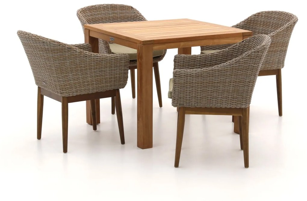 Intenso Bordano/Oxford 90cm dining tuinset 5-delig
