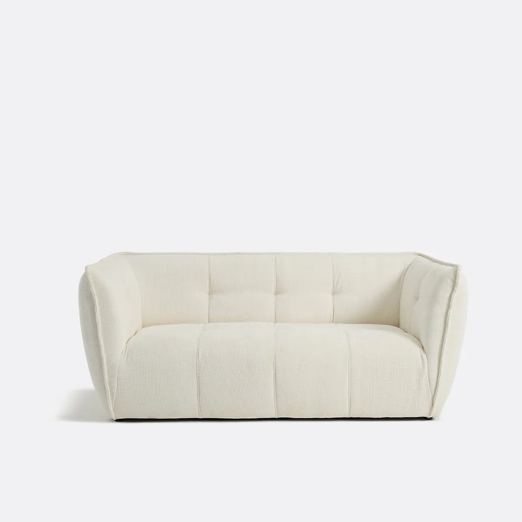 2-zitsbank in gekruist geweven chenille, SIMONE