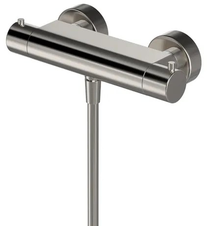 Hotbath Buddy Thermostatische Douchemengkraan - met half duims onderaansluiting - Geborsteld Nikkel B008GN