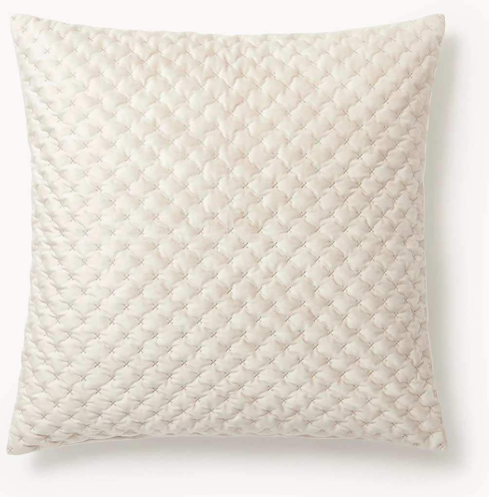 Gewatteerde fluwelen kussenhoes Riko