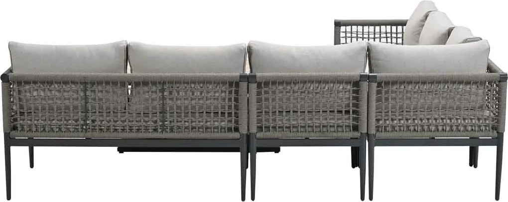 Garden Impressions Burela - Brugge lounge dining set 5-delig links - taupe