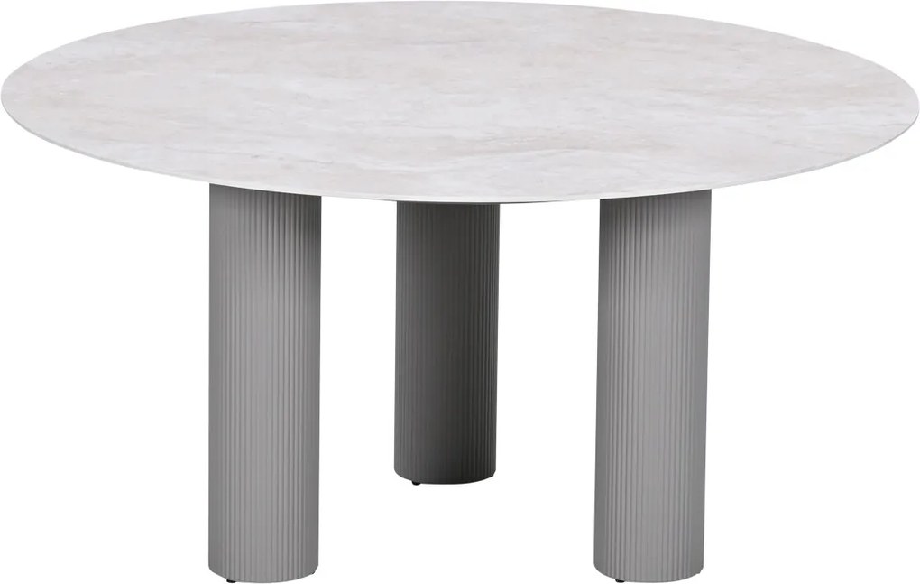 Garden Impressions Finn tuintafel Ø150 cm - taupe - verona sand