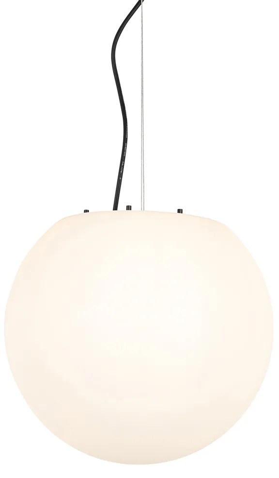 Smart buitenlamp met dimmer wit 35 cm IP65 incl. Wifi A60 - Nura Modern E27 IP65 Buitenverlichting bol / globe / rond