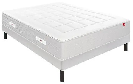 Ensemble matras met veren l'Escapade + beddenbodem