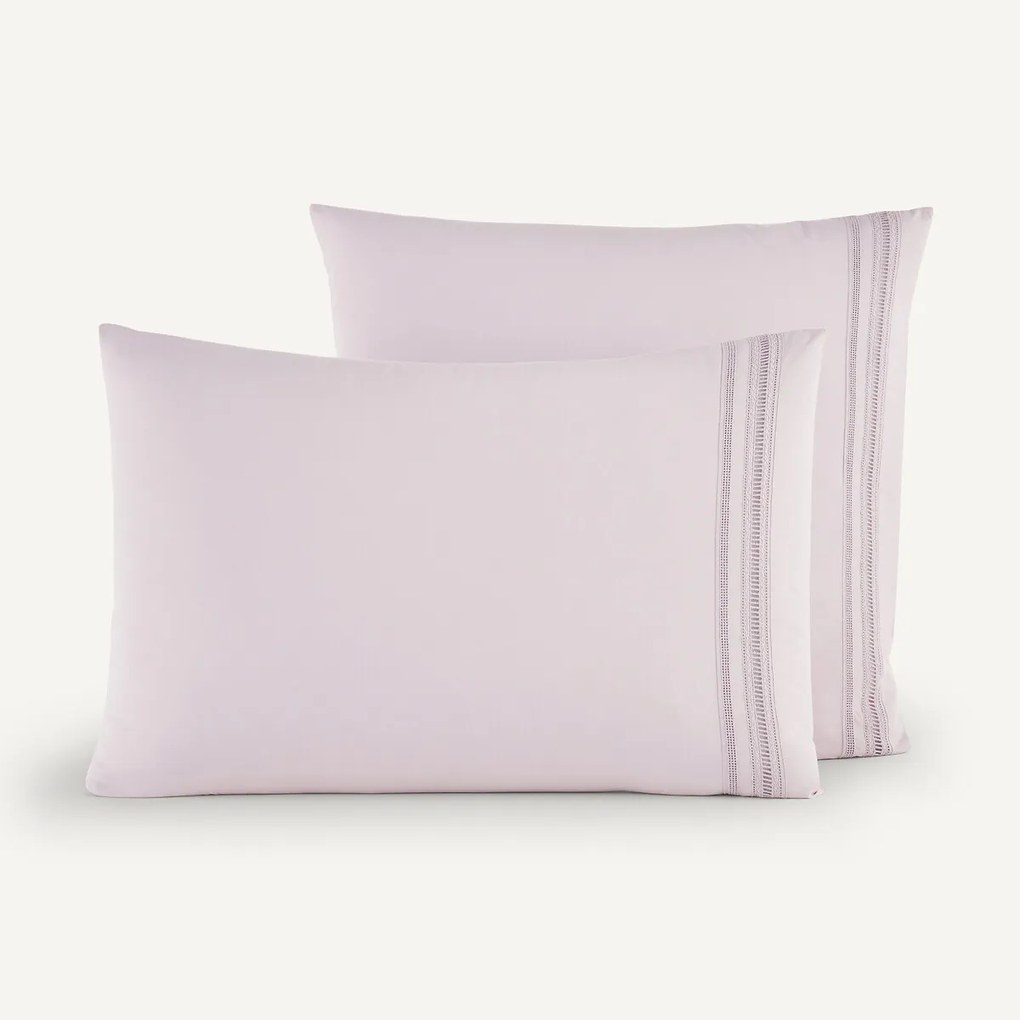 Kussensloop in perkalkatoen, Florentina