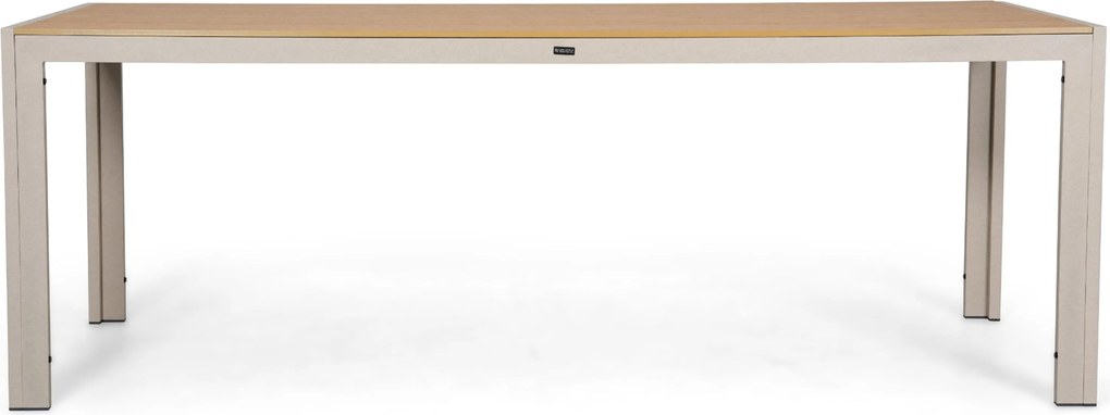 Tuinset 6 personen 205 cm Rope Taupe Lifestyle Garden Furniture Biagio/Creta