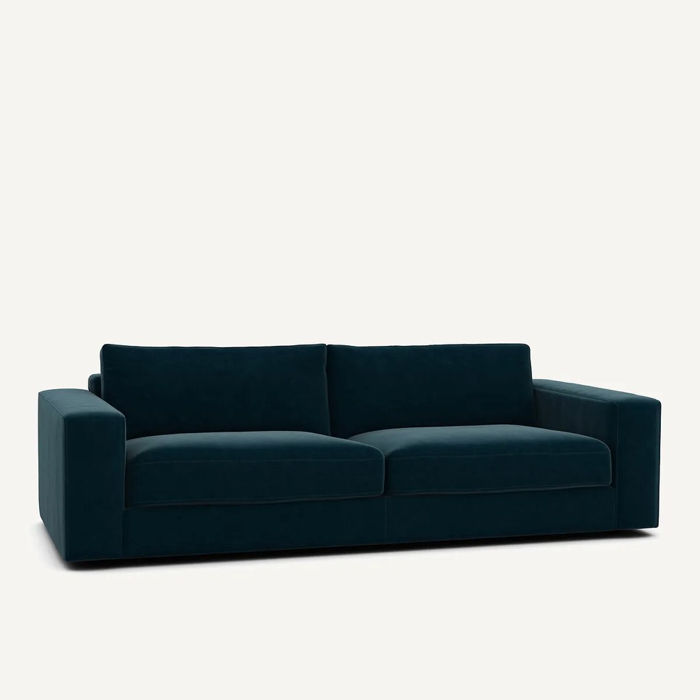 Sofa 3- of 4-zits, fluweel, Skander