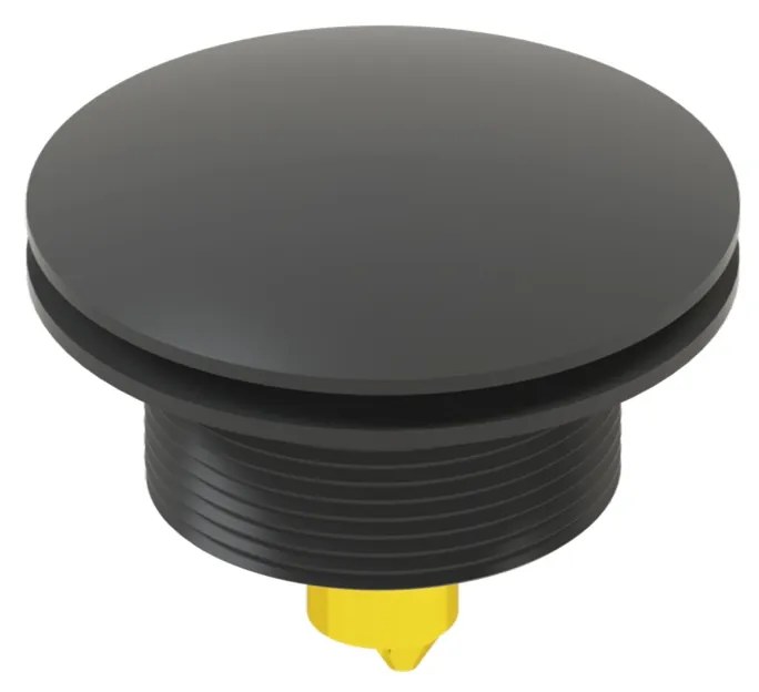 Sanigoods Sicilia pop-up badafvoer zwart mat