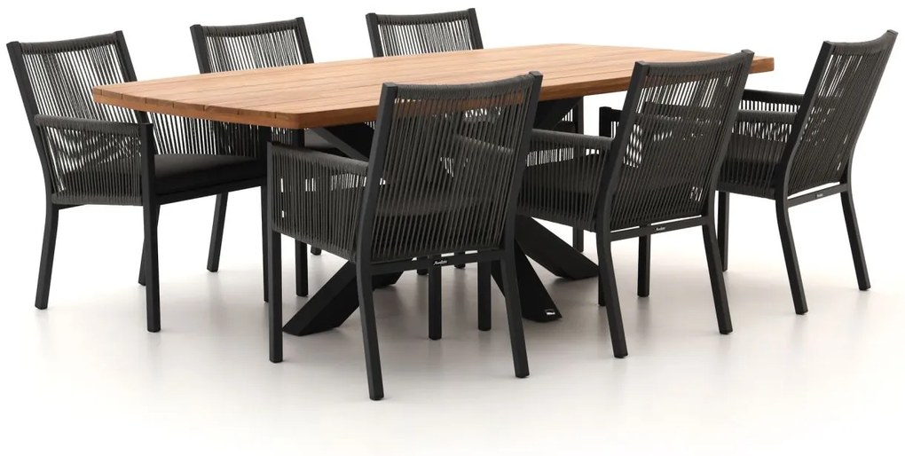 + 15% kassakorting | Diningset Manifesto  | 6 personen | Tuinset teakhout | 7-delig | Kees Smit Tuinmeubelen