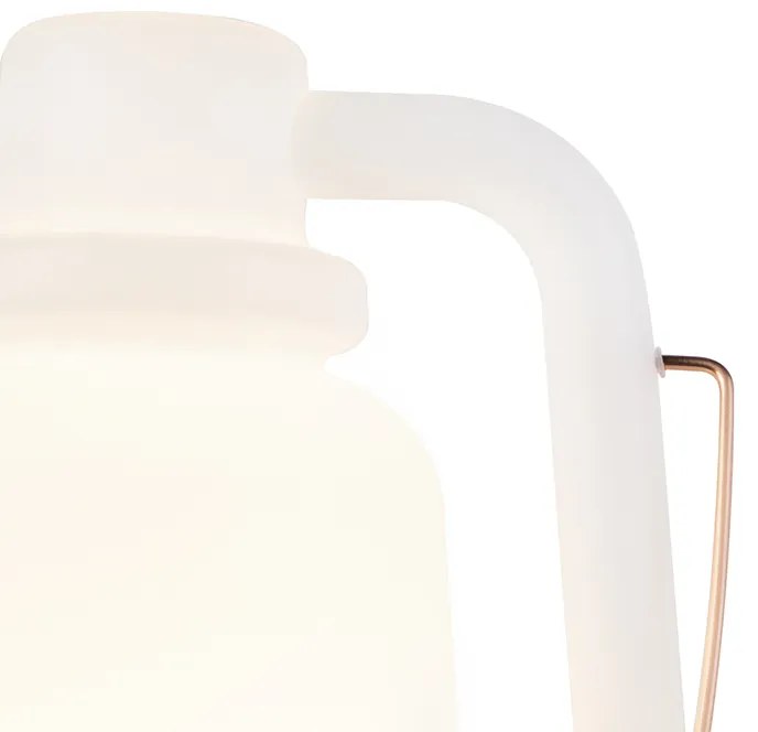 Vloerlamp wit 51 cm IP44 - Storm Large