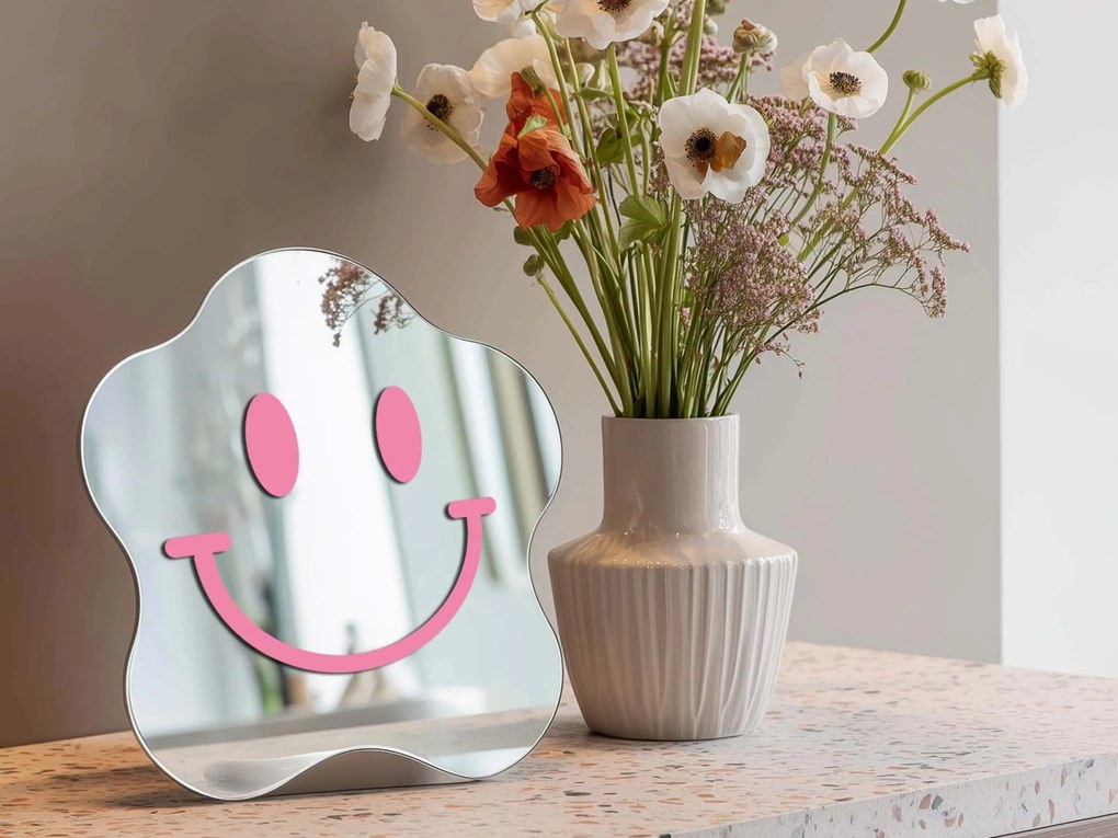 Spiegelsticker S18 – Smiley