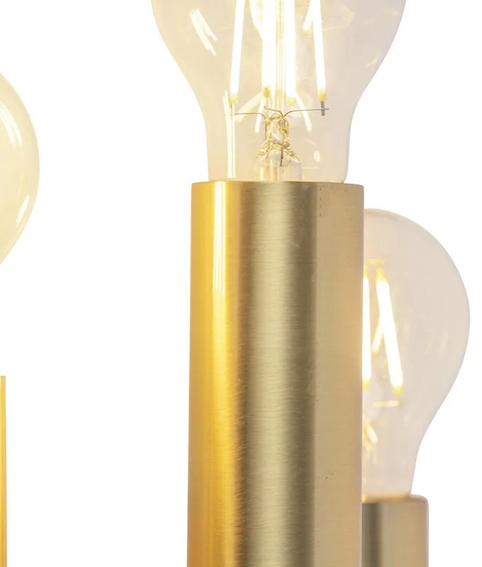 Hotel Chique wandlamp goud 6-lichts -Tubi Art Deco E27 Binnenverlichting Lamp