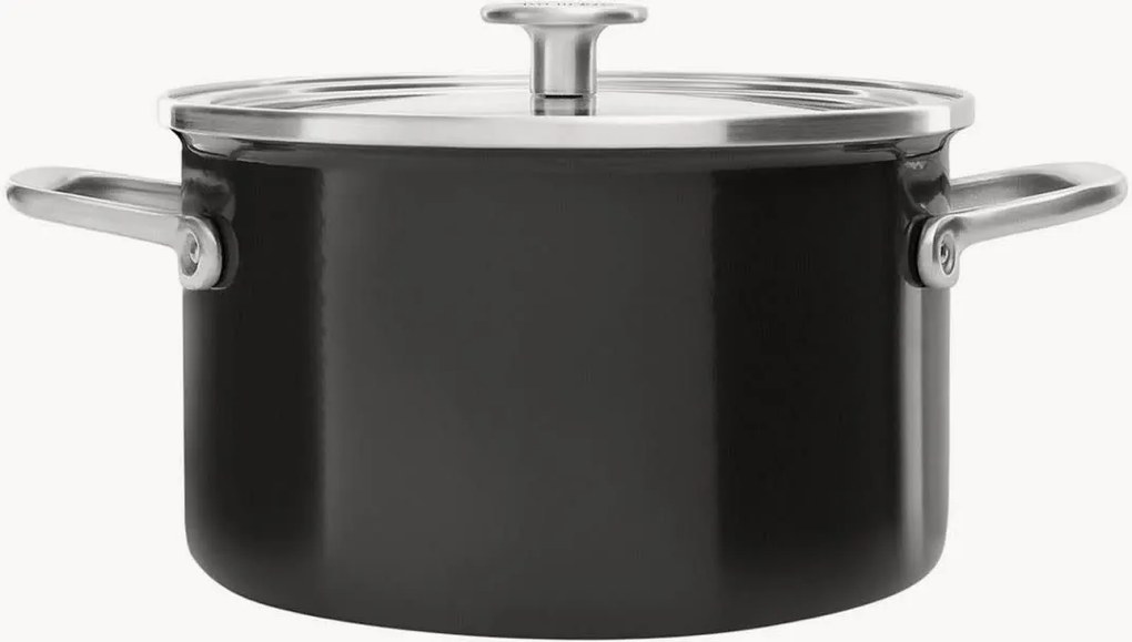 Anti-aanbak pan Black met deksel