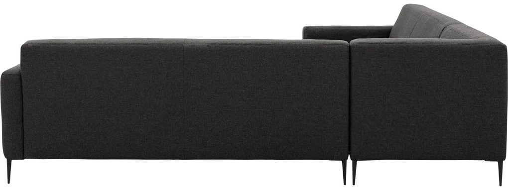 Goossens Key West grijs, stof, 3-zits, modern design