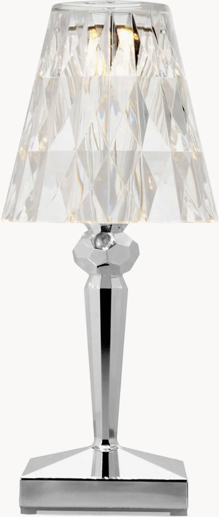 Mobiele LED-tafellamp Battery, H 30 cm