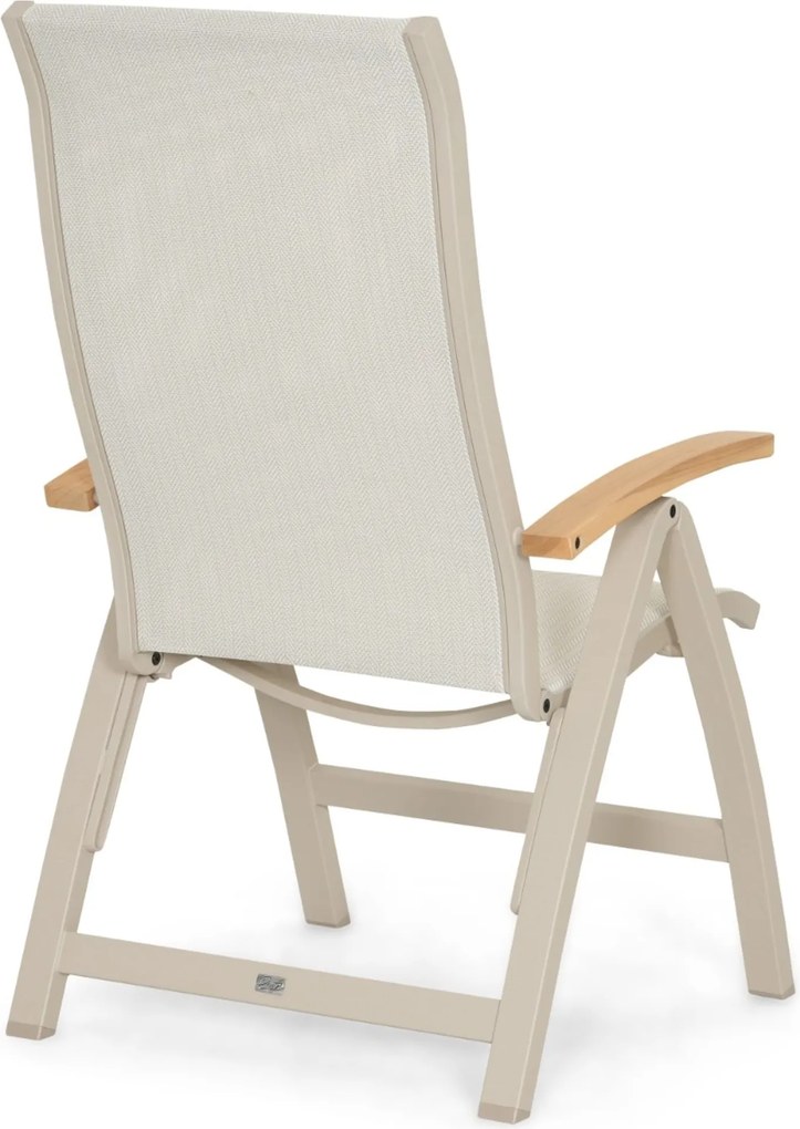 Tuinset 8 personen 300 cm Aluminium Taupe Presto Tarenta/San