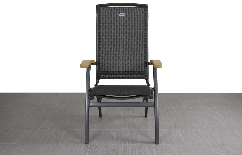 Hartman Da Vinci/Sonata 4-persoons verstelbare tuinset 160x90 cm. - Teak