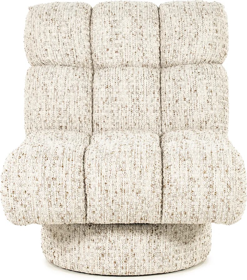 Bubbel Fauteuil Draaibaar Beige