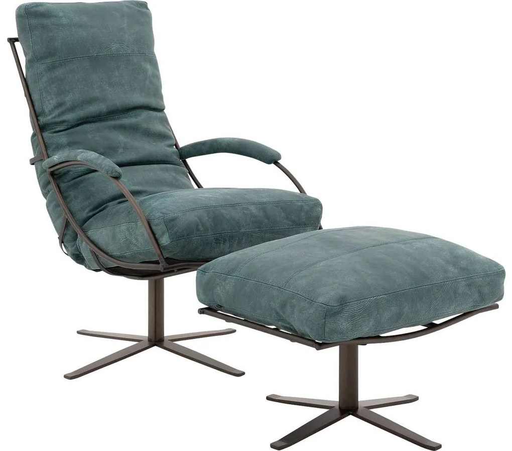 Goossens Excellent Draaifauteuil Job, Fauteuil met arm