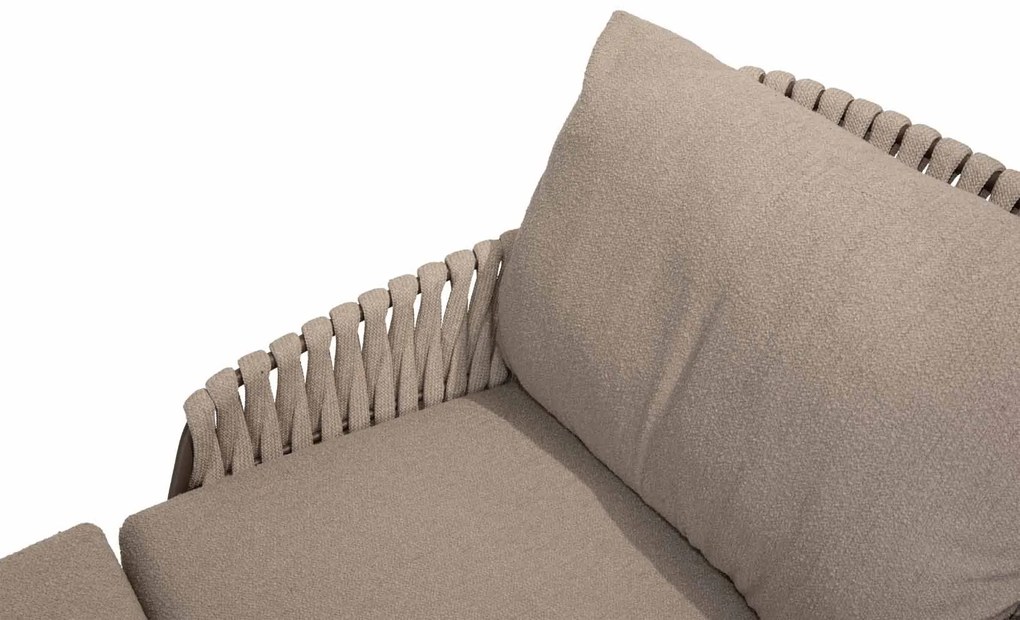 4 Seasons Outdoor Montera loungestoel terre SALE Loungestoel   bruin weerbestendig