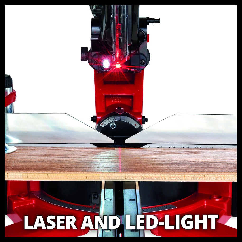 Einhell TE-SM 36/10 L Li Solo - Accu Radiaal-, Afkort-/Verstekzaag -Ø254 mm - Power X-Change