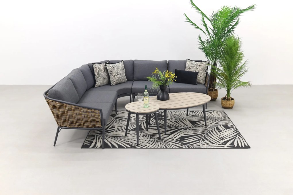 Bali loungeset met Margriet loungetafels - 3-delig - Garden Impressions OP=OP