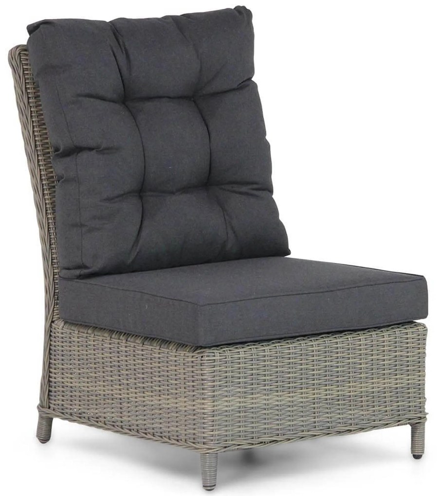 Hoek loungeset 6 personen Wicker Taupe  Garden Collections Chicago