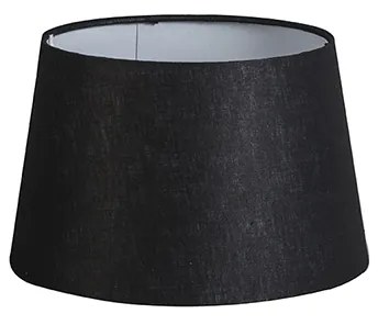 Linnen lampenkap zwart 25/16