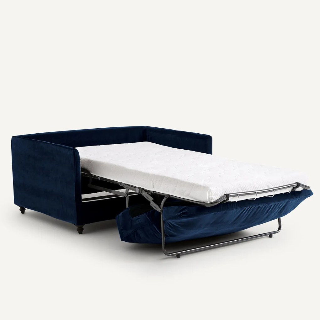 2-zits omvormbare zetel van fluweel, Lazare